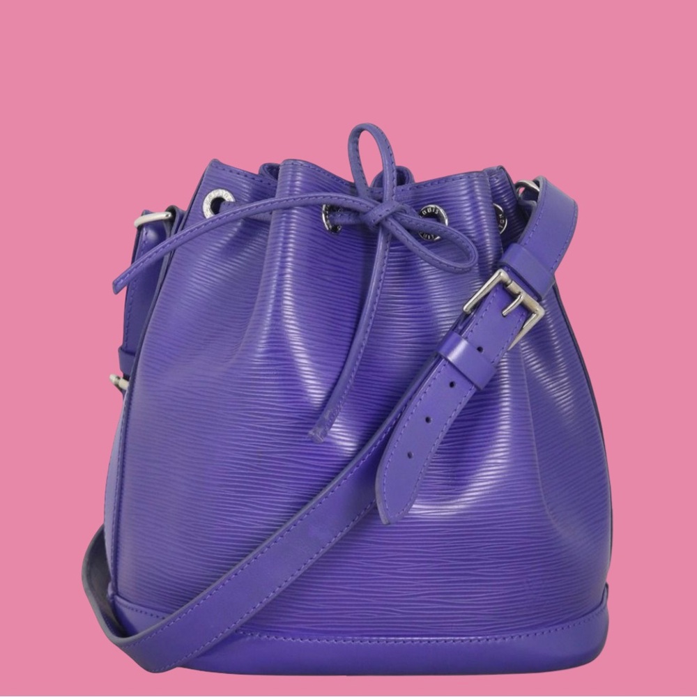 Louis Vuitton Epi Petit Noe Figue Purple